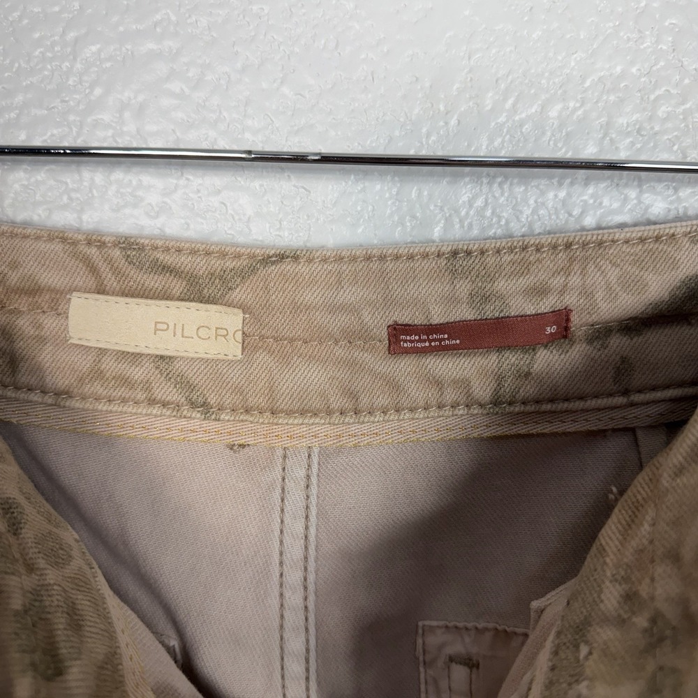 Anthropologie Pilcro The Camp Wanderer Patchwork Pants Size 30 Womens Boho Artsy - Picture 4 of 16